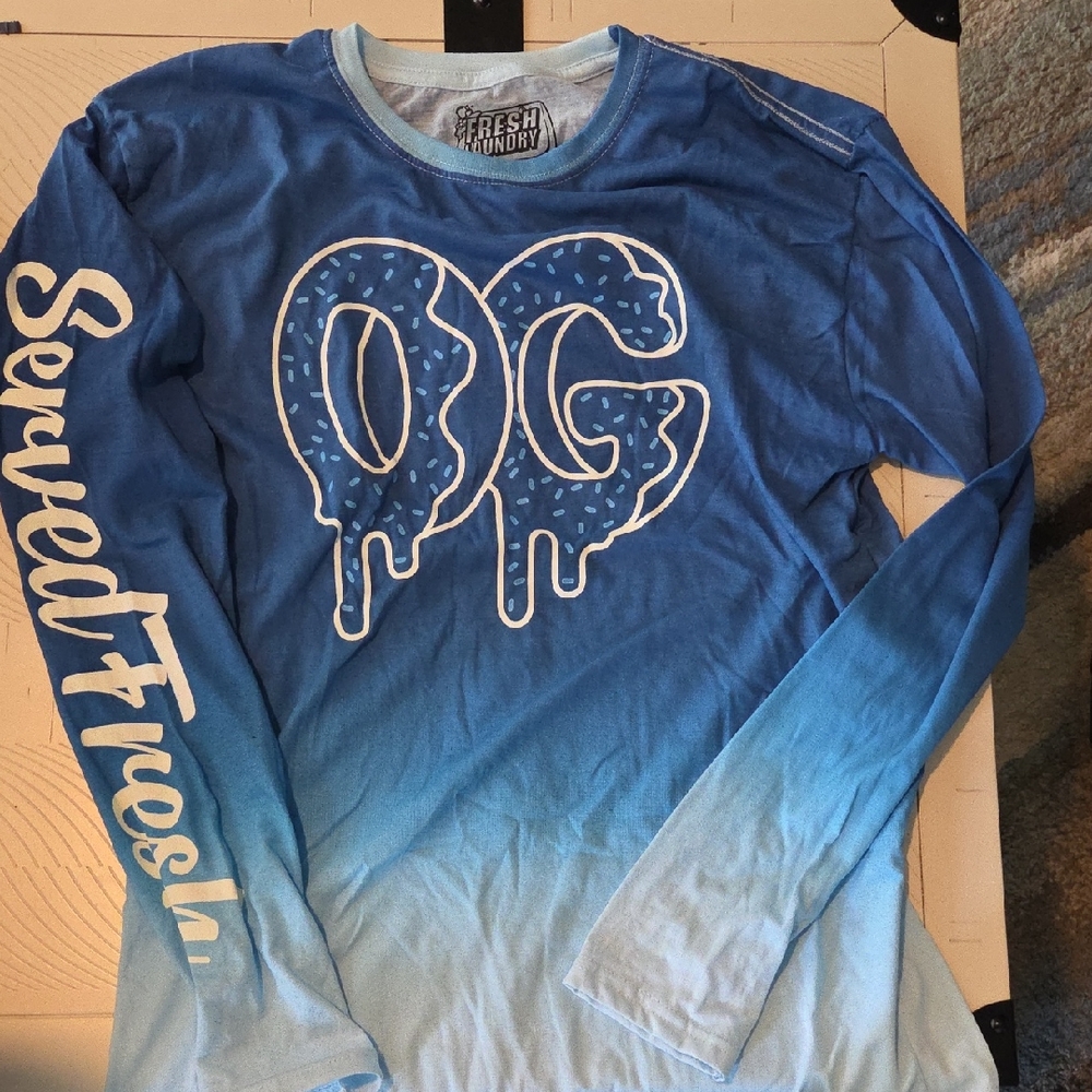 Blue Long Sleeve Shirt